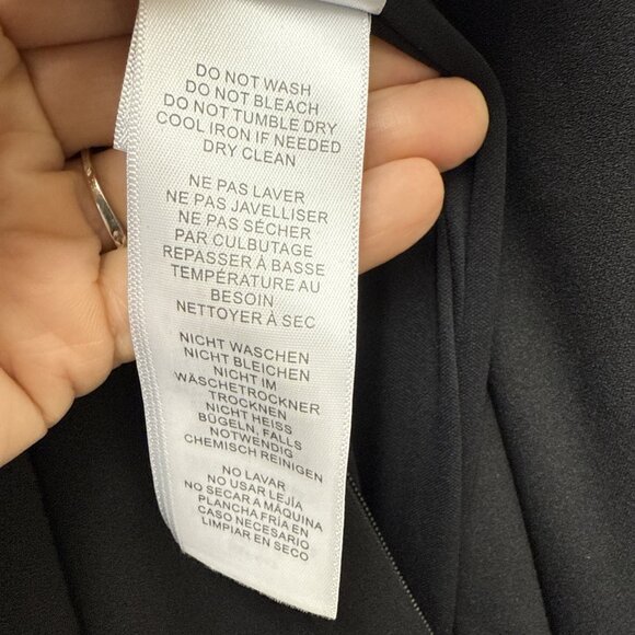 New Adrianna Papell Plus Size 20 Jumpsuit Black One Shoulder Wide Leg Cocktail - Picture 13 of 13